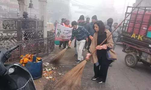 MUZAFFARNAGAR–रामलला के नाम पर जगाई स्वच्छता की अलख