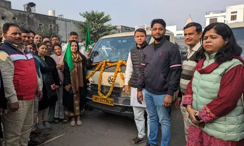 MUZAFFARNAGAR-शहर में डोर टू डोर कूड़ा कलेक्शन का शुभारंभ