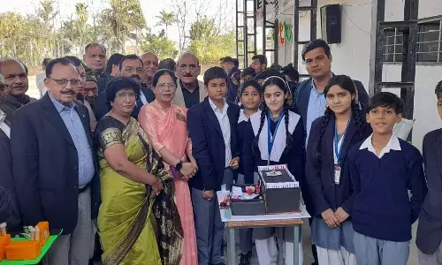 रोटरी एवं इनरव्हील चैम्बर ने सरस्वती शिशु मंदिर केशवपुरी में कराया दो कक्षों का निर्माण