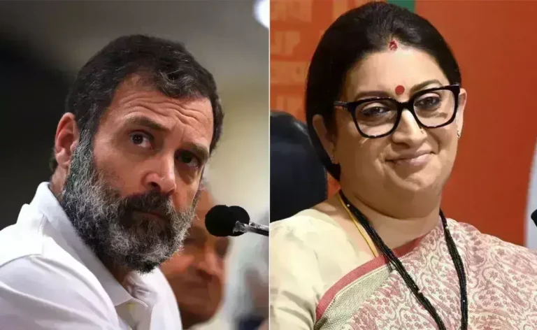 राहुल गांधी एक लाख 24 हजार वोटों से आगे, स्मृति 50 हजार से पीछे