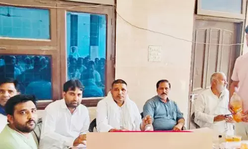 भाकियू ने बुलाई महापंचायत, फिर लटका चरथावल मार्ग का चौड़ीकरण