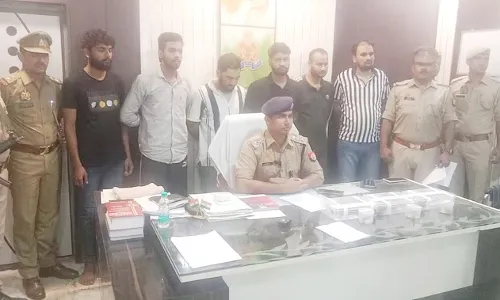 सामाजिक कार्यकता की हत्या करने आए छह बदमाश गिरफ्तार
