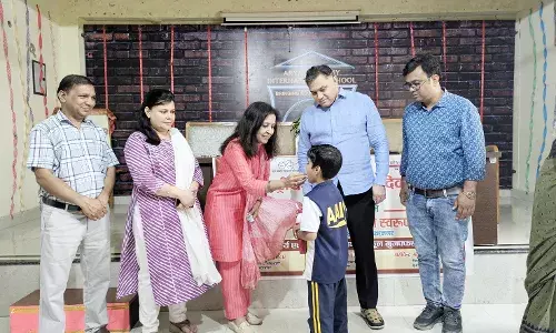 चेयरपर्सन मीनाक्षी स्वरूप ने बच्चों को किया स्वास्थ्य के प्रति जागरुक