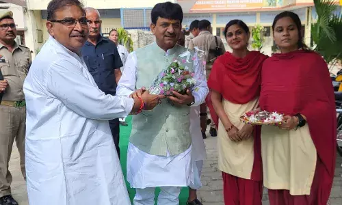 मंत्री कपिल देव ने शिशु मंदिर में किया कक्षा कक्ष का उद्घाटन
