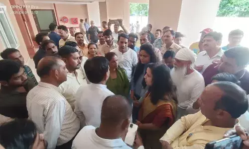 पालिका सभासदों ने किया कल्याण मंडप लोकार्पण समारोह का बहिष्कार