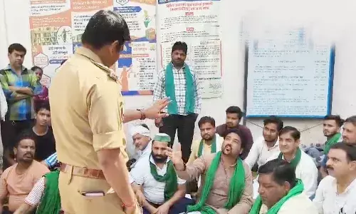 शहर कोतवाली में यूनियन का हंगामा, लगाए आरोप