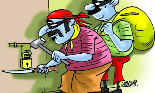 नकाबपोश चोरों का आतंकः एक ही रात में कई घरों में चोरी की वारदात से सनसनी