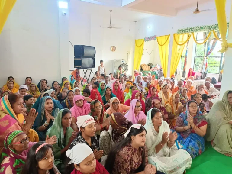 ﻿श्री कृष्ण प्रणामी मंदिर में 40 परायण पाठ का हुआ समापन