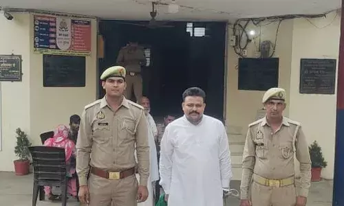 MUZAFFARNAGAR-अवैध वसूली के आरोप में किसान नेता गिरफ्तार