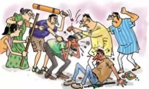 MUZAFFARNAGAR-दरवाजे की पैड़ी और गली में बुग्गी को लेकर संघर्ष, कई घायल