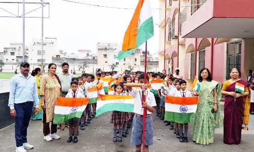 एम.जी. पब्लिक स्कूल में स्वतंत्रता दिवस पर देशभक्ति से सराबोर कार्यक्रमों का आयोजन