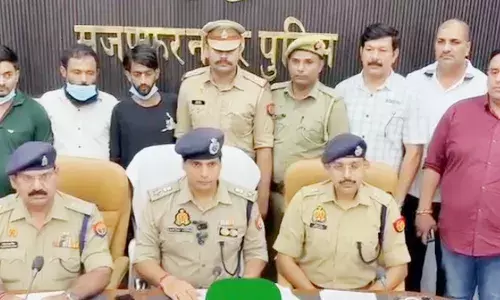 MUZAFFARNAGAR-10 करोड़ की स्मैक के साथ चार शातिर तस्कर गिरफ्तार