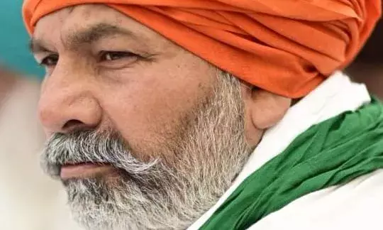 रामलला के दर्शन कर बोले राकेश टिकैत-भगवान श्रीराम आस्था के प्रतीक, कोई राजनीति न करे
